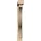 Ekena Millwork Funston Block Rough Sawn Bracket w/ Offset Brace, Douglas Fir, 6"W x 40"D x 44"H BKT0604X40X44FST05RDF - alternate 2